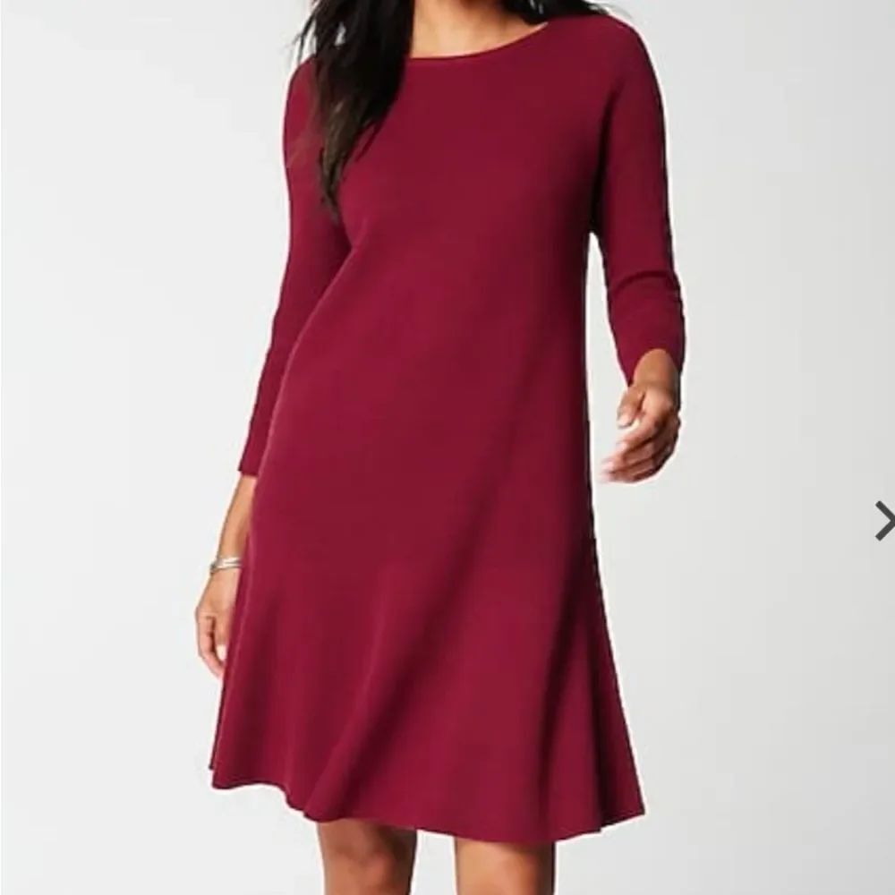 J. JILL Vermillion Ponte Knit Dress. Career, Professional, Ponte